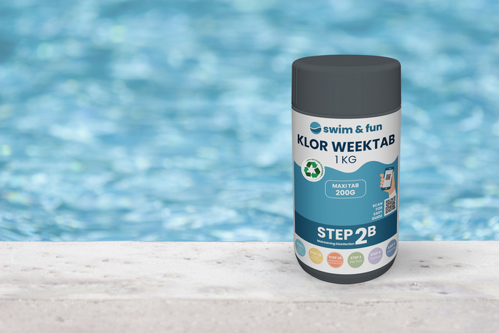 Klor Veckotablett 200g Swim & Fun